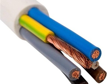 Cable multicore PVC Blanco 8 núcleos X 1/0.5mm Cable de par trenzado de cobre CW1308 CAT5 